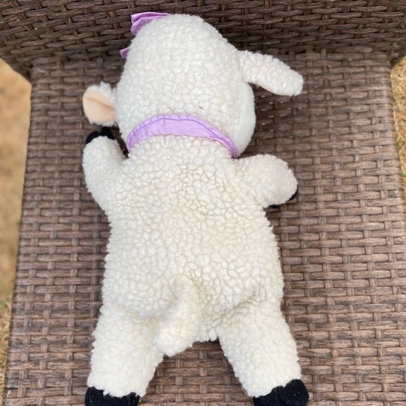 𝅺awana Clubs Intl LUV E LAMB Puppet 14" Cubbies Plush Stuffed Animal Baby Sheep - Picture 6 of 6